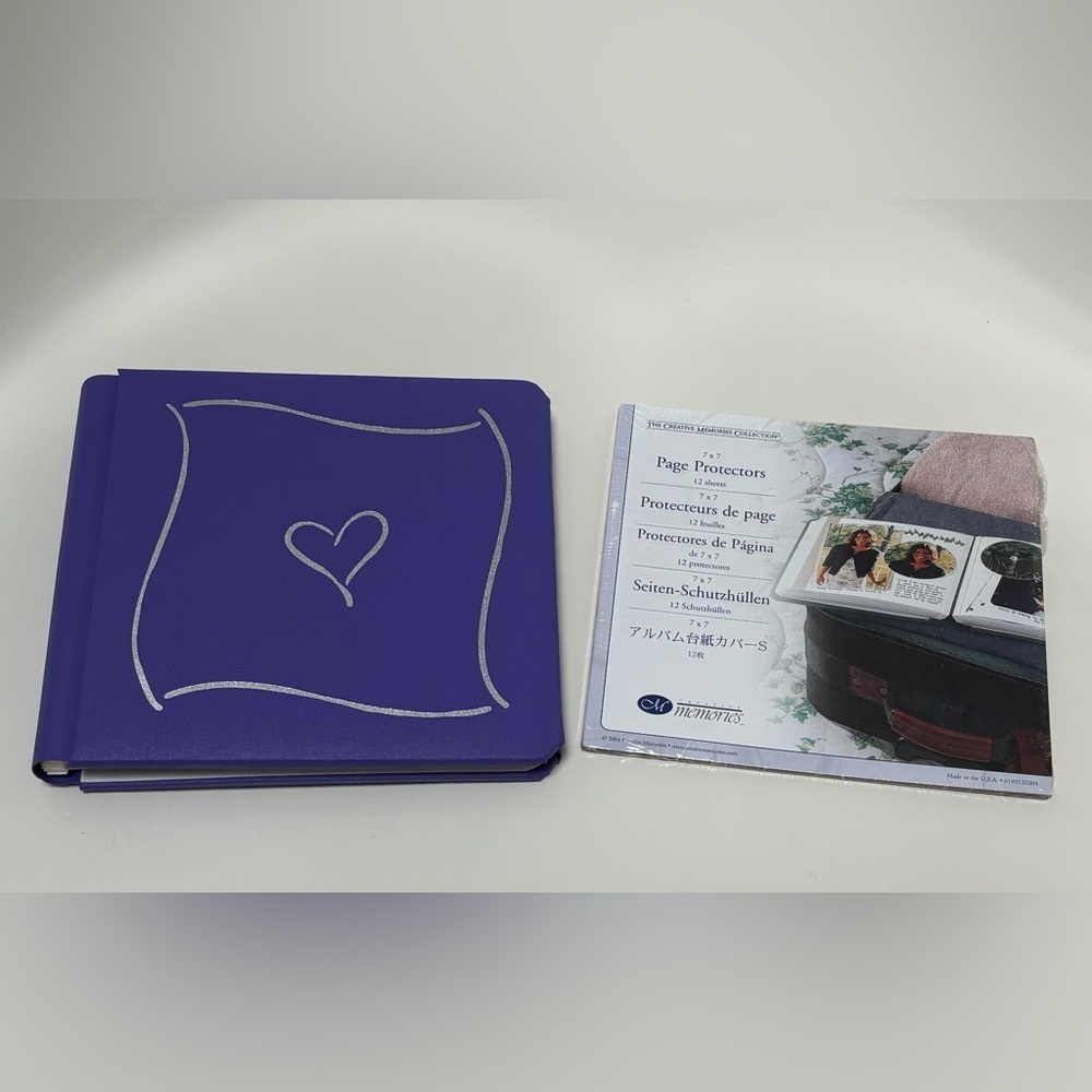 Creative Memories 7x7 Album/ Page Protectors